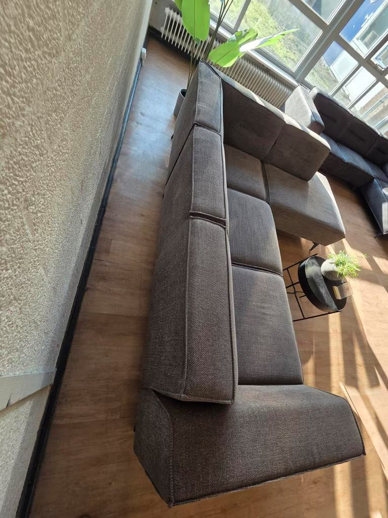 NR.03 Moderne Grijze [Merk] Hoekbank