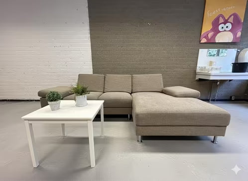 Luxe TrendHopper Hoekbank - Refurbished Roos Repose